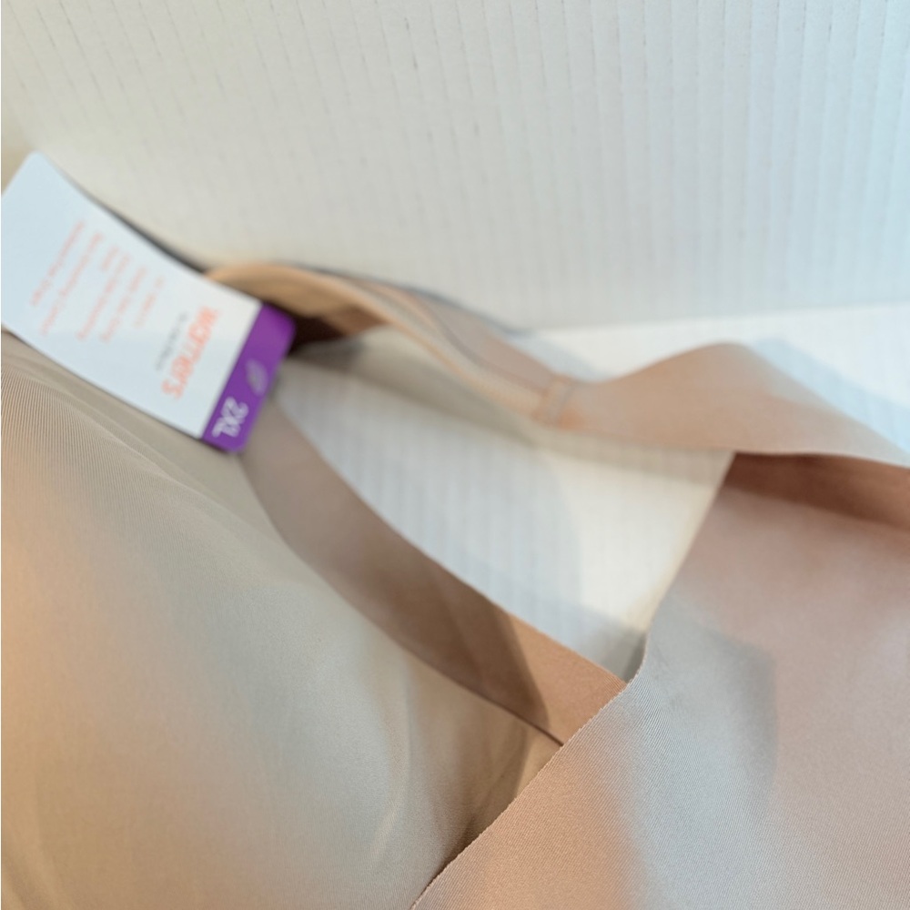 🆕 Warners No Side Effects Wireless Bra 2XL Tan~Smooth Support Seamless Comfort - Picture 6 of 16